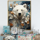 Surreal Bear Dreamscape - Bear Canvas Wall Art