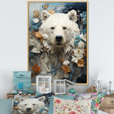 Surreal Bear Dreamscape - Bear Canvas Wall Art