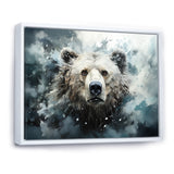 Surrealism Grizzly Bear In Dreamy Background - Bear Wall Decor