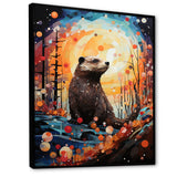 Fantasy Beaver Timberland - Brown Beaver Wall Art