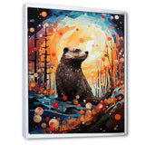 Fantasy Beaver Timberland - Brown Beaver Wall Art