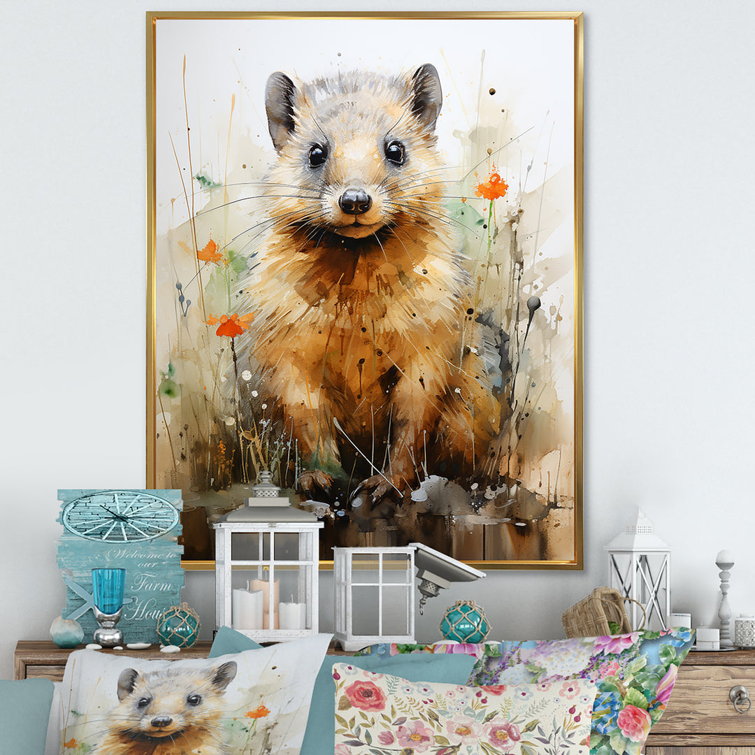 Surreal Beaver Dreams - Beaver Bedroom Wall Art