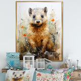 Surreal Beaver Dreams - Beaver Bedroom Wall Art