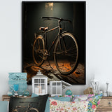 Bronze Balance Bicycle - Bicycle Canvas Wall Art