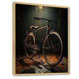 Bronze Balance Bicycle - Bicycle Canvas Wall Art