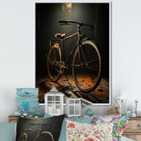 Bronze Balance Bicycle - Bicycle Canvas Wall Art