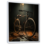 Bronze Balance Bicycle - Bicycle Canvas Wall Art