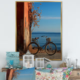 Cobalt Cruiser Bicycle - Bicycle Canvas Wall Art