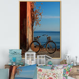 Cobalt Cruiser Bicycle - Bicycle Canvas Wall Art