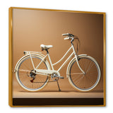 Ivory Itinerary Bicycle - Bicycle Canvas Wall Art