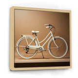 Ivory Itinerary Bicycle - Bicycle Canvas Wall Art
