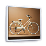 Ivory Itinerary Bicycle - Bicycle Canvas Wall Art