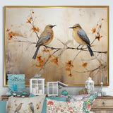Minimalism Birds Paradise - Bird Floral Wall Art Prints
