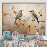 Minimalism Birds Paradise - Bird Floral Wall Art Prints