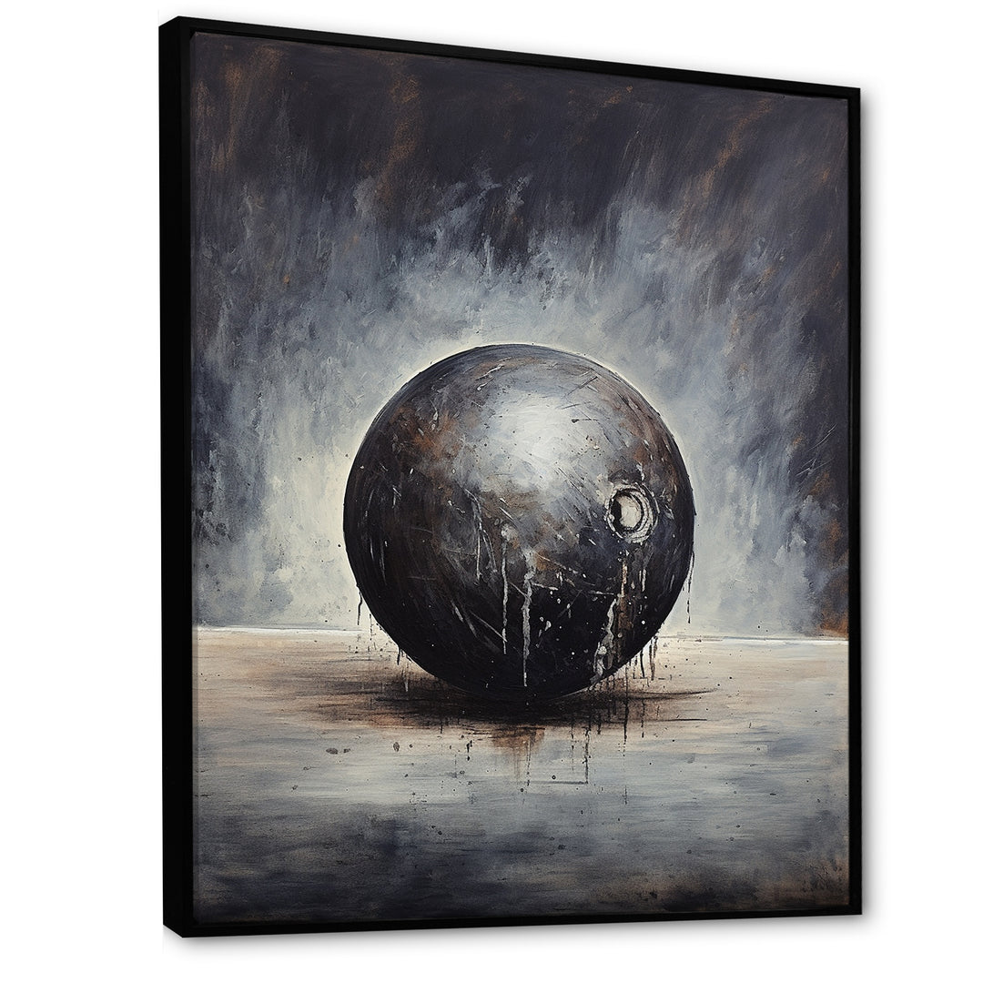 Bowling Slate Strike - Bowling Canvas Wall Art