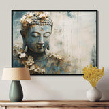 Religious Buddhism Statue - Spiritual Canvas Wall Art