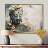 Religious Buddhism Statue - Spiritual Canvas Wall Art