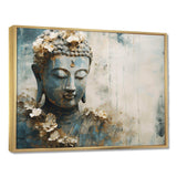 Religious Buddhism Statue - Spiritual Canvas Wall Art