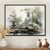 Zen Garden I - Spiritual Canvas Wall Art