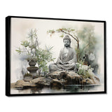 Zen Garden I - Spiritual Canvas Wall Art