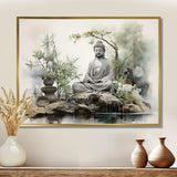 Zen Garden I - Spiritual Canvas Wall Art