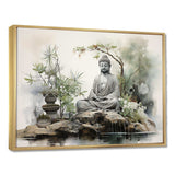 Zen Garden I - Spiritual Canvas Wall Art