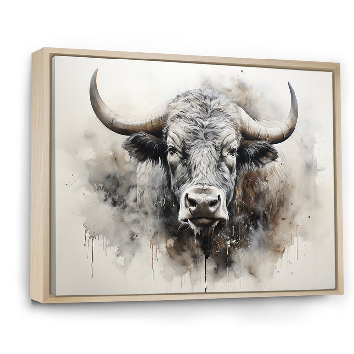 Minimalism Buffalo Bison Head - Buffalo Wall Decor