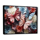 A Pastel Palette Creates A Whimsical Flight - Butterfly Wall Art Prints