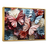 A Pastel Palette Creates A Whimsical Flight - Butterfly Wall Art Prints