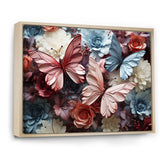 A Pastel Palette Creates A Whimsical Flight - Butterfly Wall Art Prints