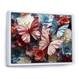 A Pastel Palette Creates A Whimsical Flight - Butterfly Wall Art Prints