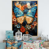 Celestial Visitors - Butterfly Bedroom Wall Art