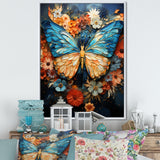 Celestial Visitors - Butterfly Bedroom Wall Art