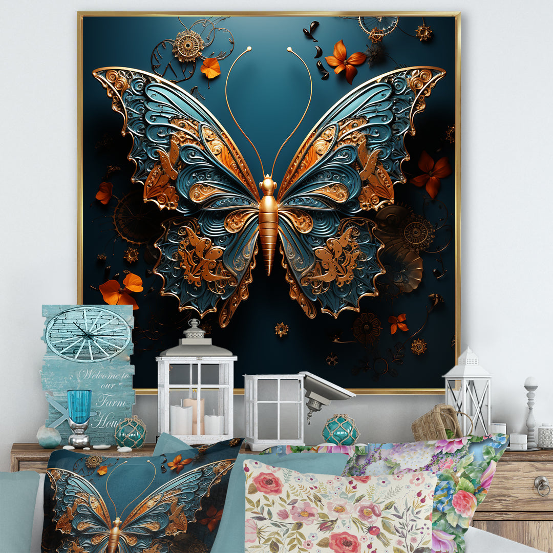 Enchanted Hues Transport Butterflies - Butterfly Wall Decor
