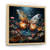 Butterfly Fantasy Flight - Blue Butterfly Wall Art
