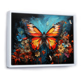 Butterfly Graffiti Style - Butterfly Living Room Wall Art