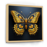 Lemon Yellow Tones Portray Butterflies - Butterfly Wall Decor
