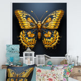 Lemon Yellow Tones Portray Butterflies - Butterfly Wall Decor