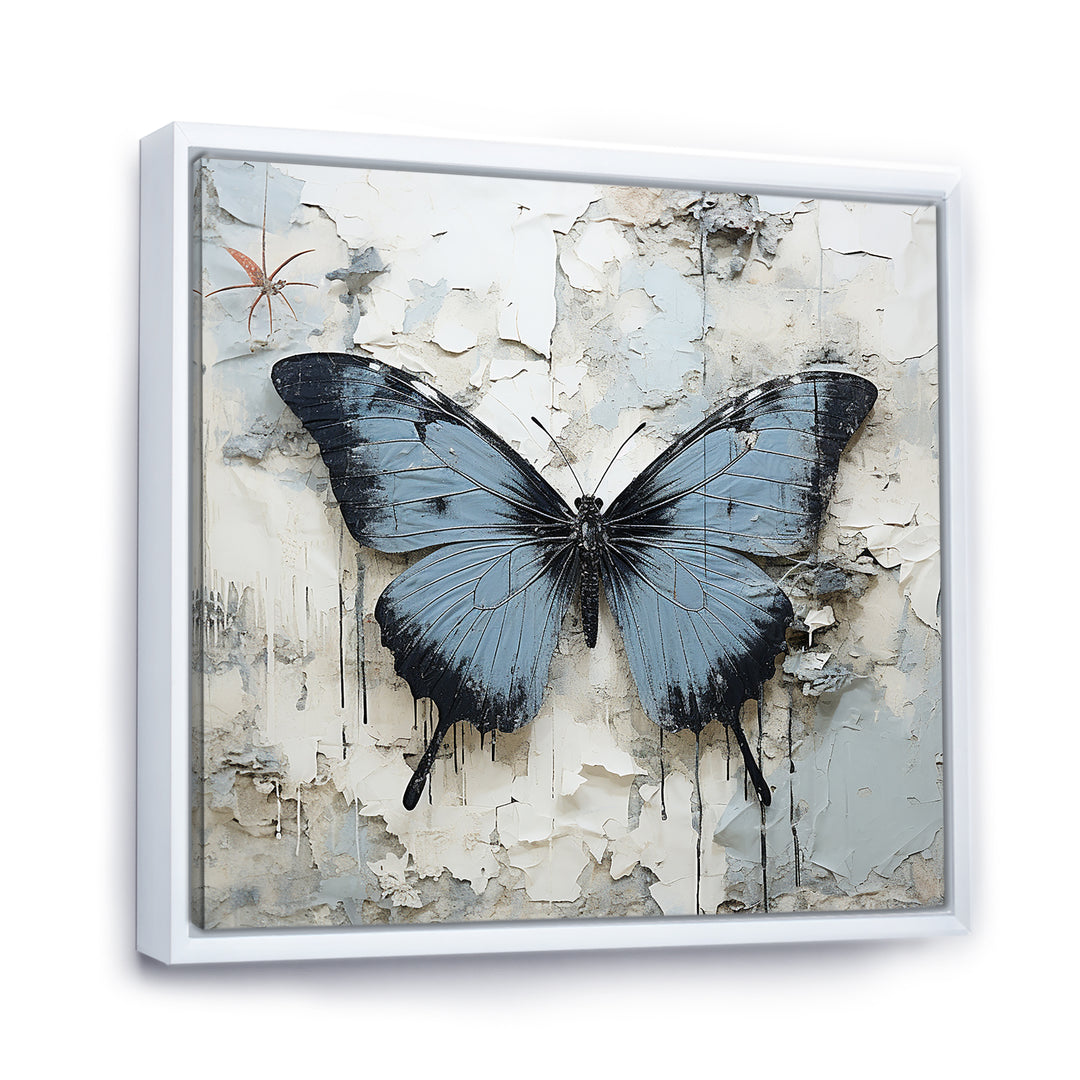 Urban Butterflies Graffiti Accents - Butterfly Wall Art Prints
