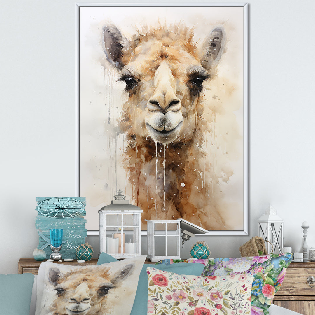 Minimalism Beige Camel - Beige Camel Wall Art