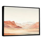 Minimalism Canyon View I - Landscapes Canvas Wall Art