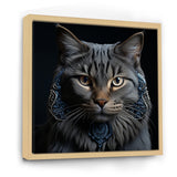 Chartreux Cat Portrait - Cat Living Room Wall Art