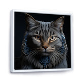 Chartreux Cat Portrait - Cat Living Room Wall Art