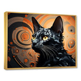 Cornish Rex Curves Cat - Cat Wall Decor