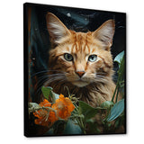 Havana Brown Mystique Cat - Beige Cat Wall Art