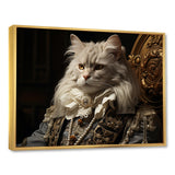 Persian Cat Dressed In Suit Portrait - Cat Home Decor Art
