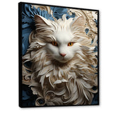 Persian Cat Purity Collage - Cat Living Room Wall Art