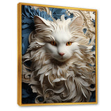 Persian Cat Purity Collage - Cat Living Room Wall Art