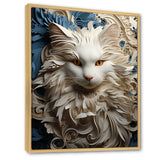 Persian Cat Purity Collage - Cat Living Room Wall Art