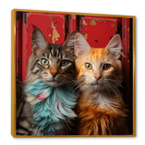 Pixie-bob Playmates Cats - Cat Canvas Wall Art